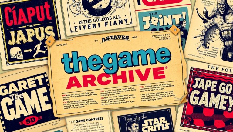 archives on thegamearchives