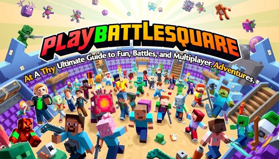 Minecraft PlayBattleSquare
