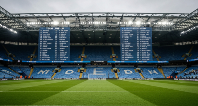 Man City vs Leeds United lineups