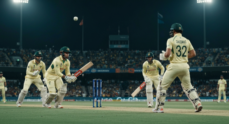 Australian men’s cricket team vs India national cricket team match scorecard