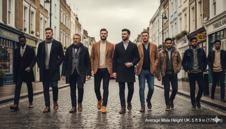 Average Male Height UK